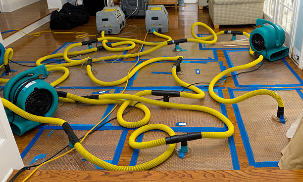 Water damage restoration process in NJ